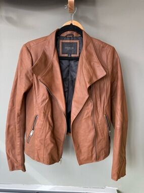 Marc New York Leather Moto Jacket